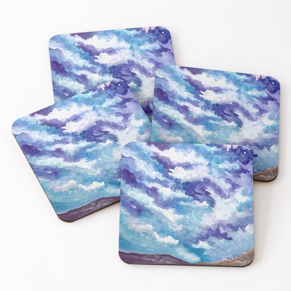 Item preview, Galactic Starry Night-sky Painting  designed and sold by marugart.