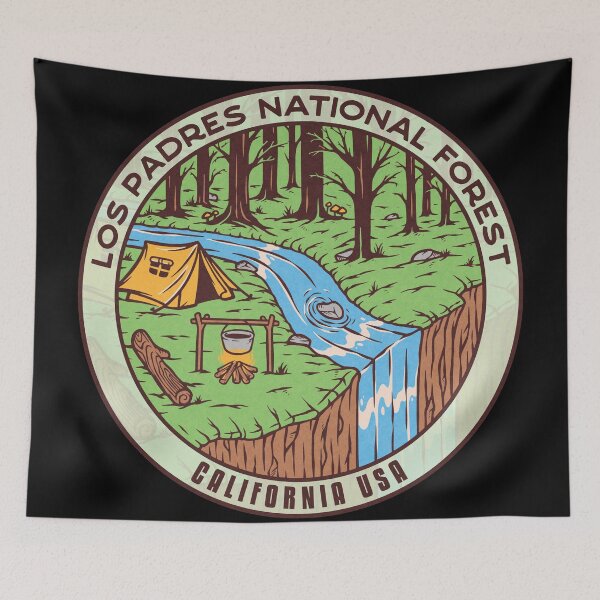 Item preview, Los Padres National Forest River Camp designed and sold by JordanHolmes.