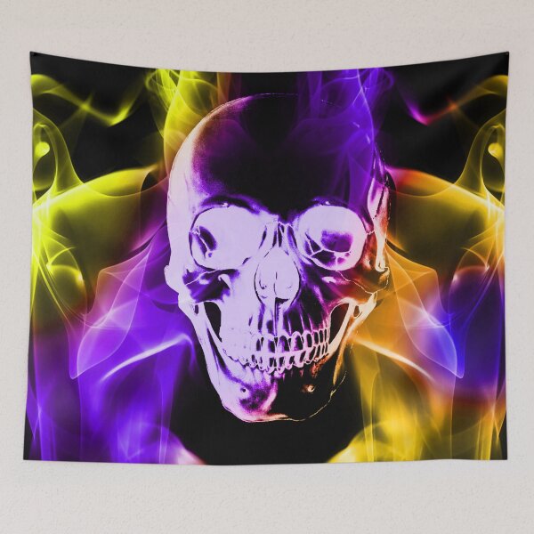 Item preview, Smokey Skull designed and sold by Apatche Revealed.