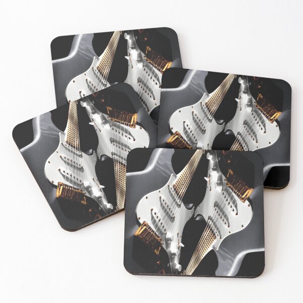 Item preview, Electric Guitar - Grey and Gold designed and sold by QuarterMoon.