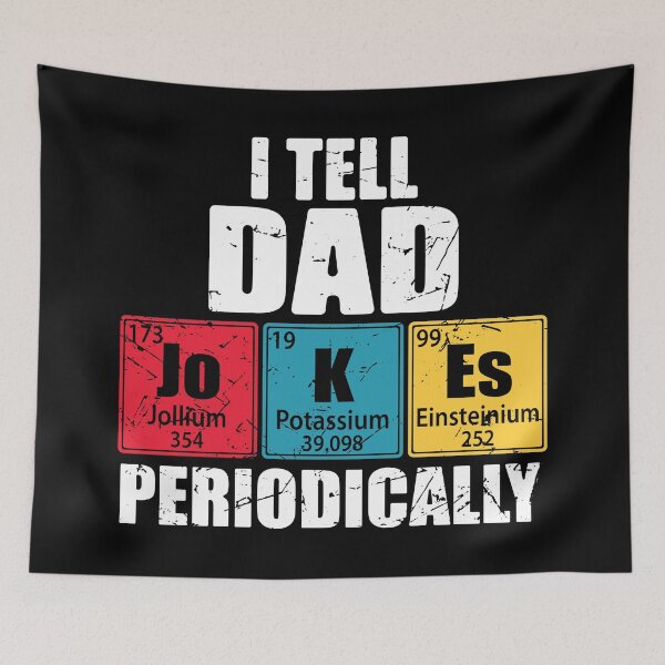 Item preview, I Tell Dad Jokes Periodically Periodic Table Elements designed and sold by TravelScientist.