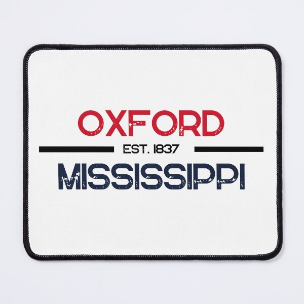 Item preview, Oxford Mississippi – Red & Navy Blue designed and sold by MagicalFun.