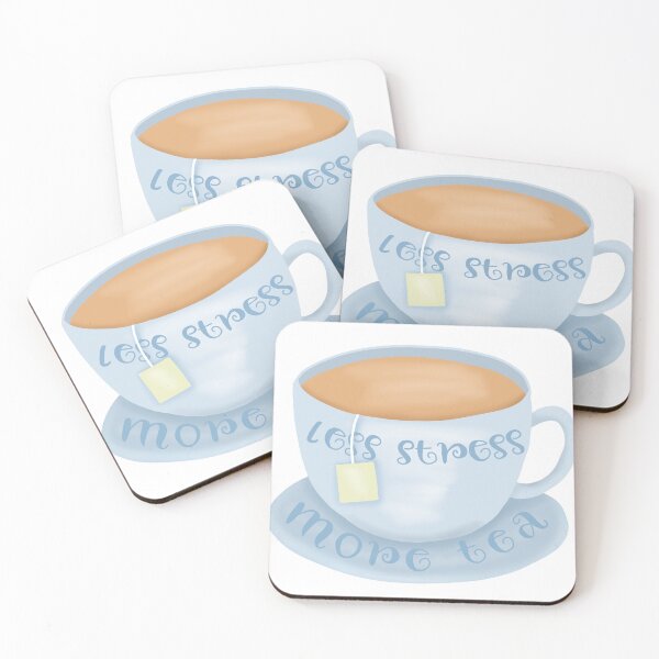 Item preview, Less stress more tea designed and sold by Becky-Marie.