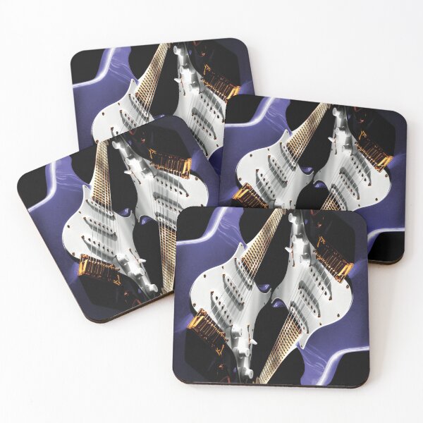 Item preview, Electric Guitar - Purple and Gold designed and sold by QuarterMoon.