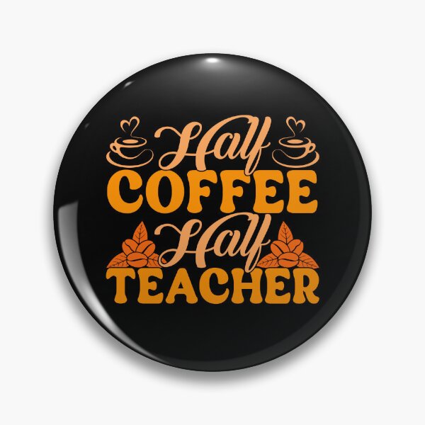 Artikelvorschau, Erster Schultag, halb Kaffee, halb Lehrer, tolle Geschenkidee für Lehrer entworfen und verkauft von Spunitywear.