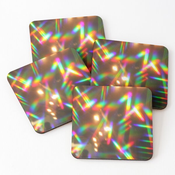 Item preview, prism holographic laser beam rainbow kaleidoscope  designed and sold by cheekylorns.