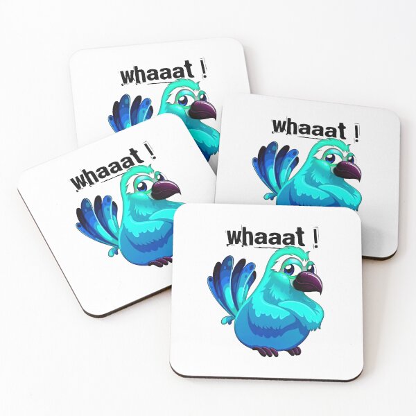 Item preview, Angry Cartoon Blue Bird designed and sold by DjoooDjooo.