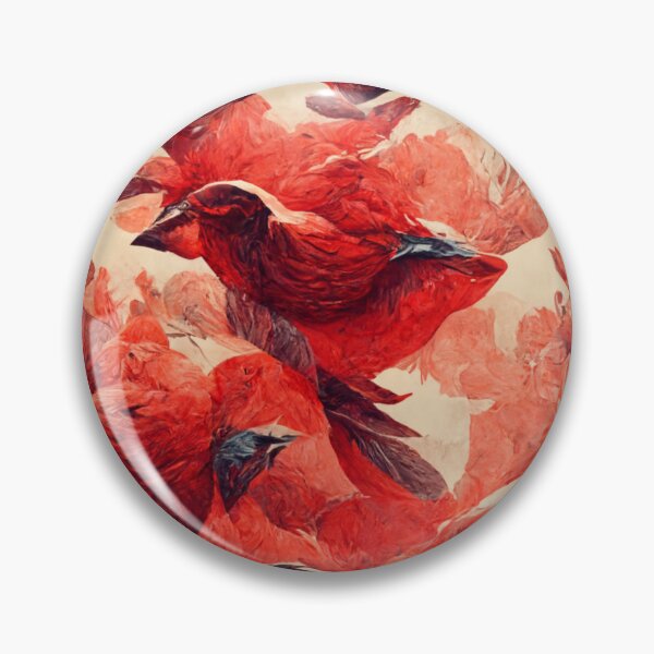 Item preview, Birds pattern wallpaper designed and sold by ontano.