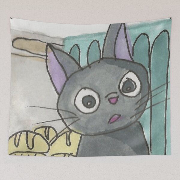 Item preview, Sweet Black Cat designed and sold by Prettypinas.