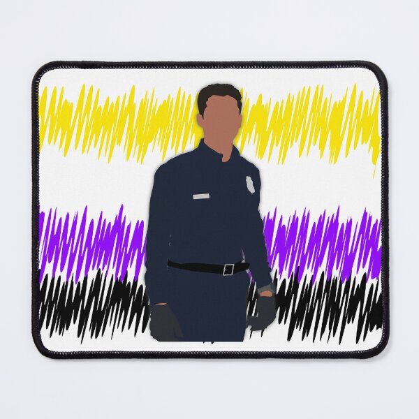 Item preview, Ravi Panikkar Non-Binary Pride Cutout designed and sold by sadieyuki.