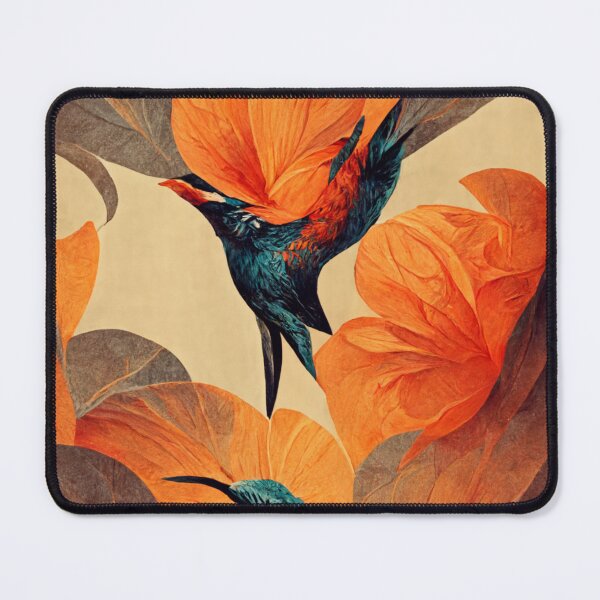 Item preview, Hummingbirds pattern wallpaper designed and sold by ontano.