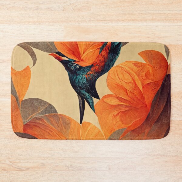 Item preview, Hummingbirds pattern wallpaper designed and sold by ontano.