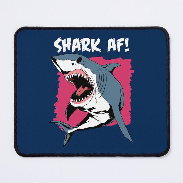 Item preview, Shark AF | Funny Graphic Design For Shark Lovers designed and sold by TMBTM.