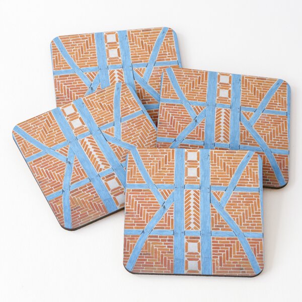 Item preview, Old half-timbered brick pattern designed and sold by Treemonk.