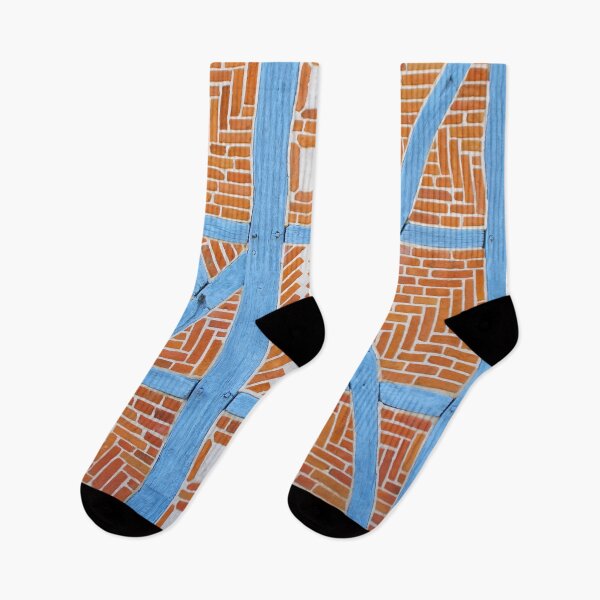 Item preview, Old half-timbered brick pattern designed and sold by Treemonk.