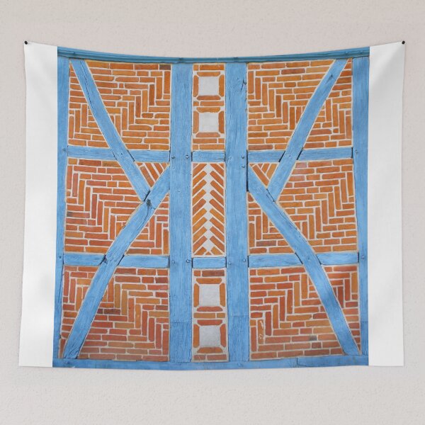 Item preview, Old half-timbered brick pattern designed and sold by Treemonk.