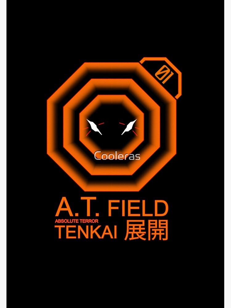 A.T. Field" Postcard by Cooleras | Redbubble
