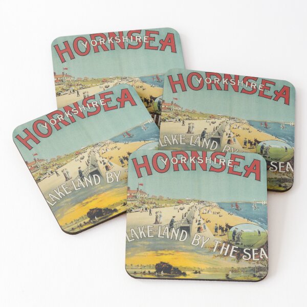Item preview, Hornsea, Yorkshire - NER - Vintage Railway Travel Poster - 1910s designed and sold by BASlade93.