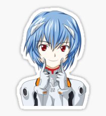 Rei inspirierte Anime Shirt Sticker