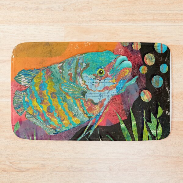 Item preview, Bright Gourami Blowing Bubbles designed and sold by ginaisarty.