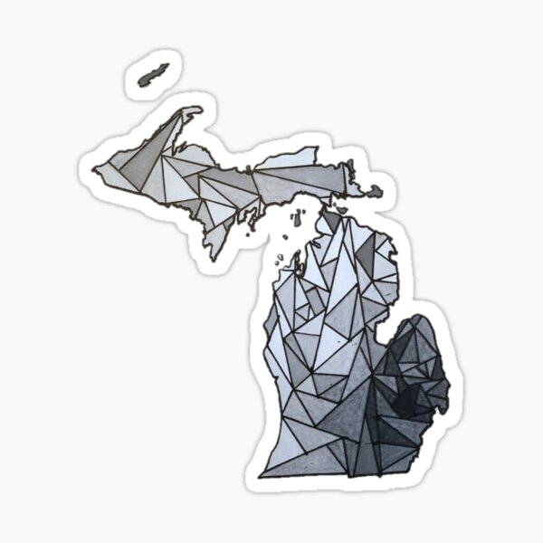 Detroit, Michigan Sticker
