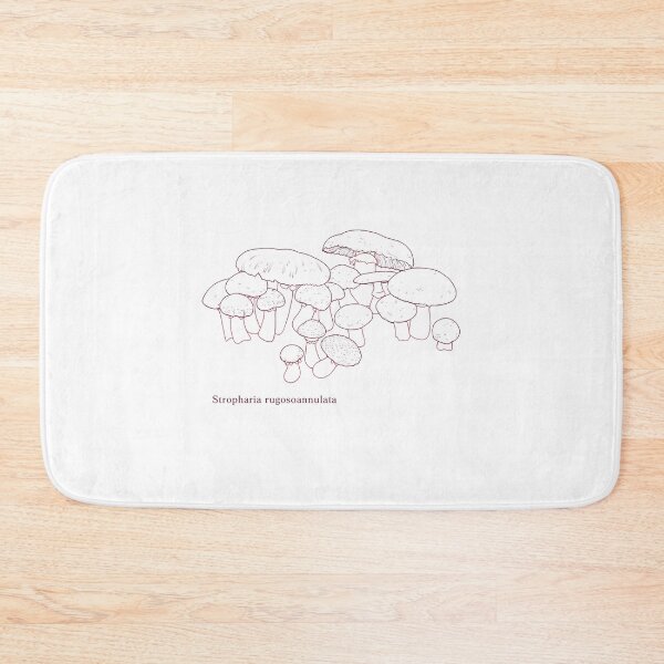 Item preview, Wine Cap Mushroom Lineart designed and sold by C4ptainRavioli.