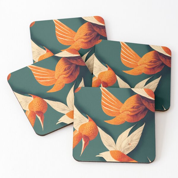 Item preview, Hummingbirds pattern wallpaper designed and sold by ontano.