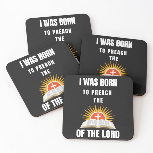 Item preview, I was born to preach the Gospel/Word/Good News of the Lord items designed and sold by Pateliz.