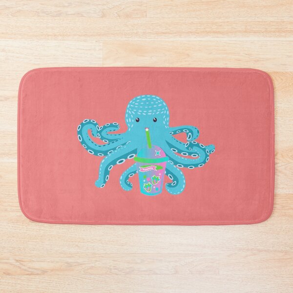 Item preview, Boba Drinking Octopus designed and sold by tmdaliggr.