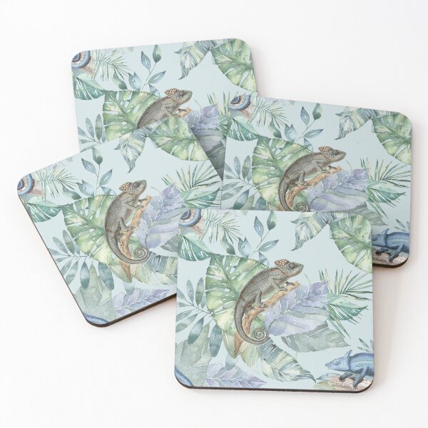 Item preview, Chameleon Jungle Pattern designed and sold by Catherine Holcombe.