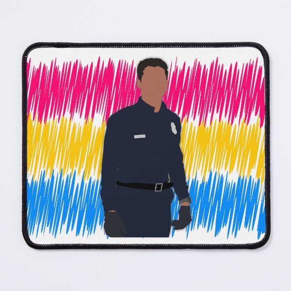 Item preview, Ravi Panikkar Pansexual Pride Cutout designed and sold by sadieyuki.