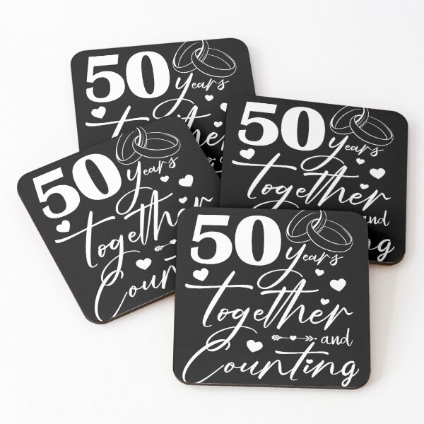 Item preview, 50 Years Together and Counting For Couples 50th Anniversary Married designed and sold by Sasikharn.