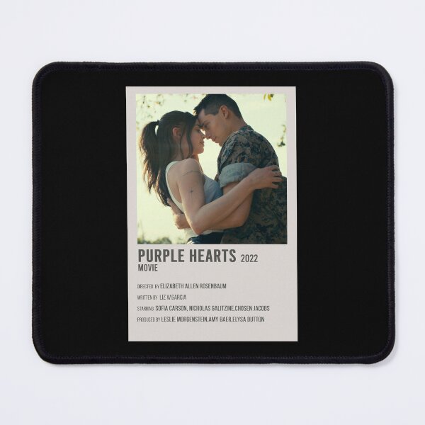 Item preview, Purple hearts movie designed and sold by OumaMerch.