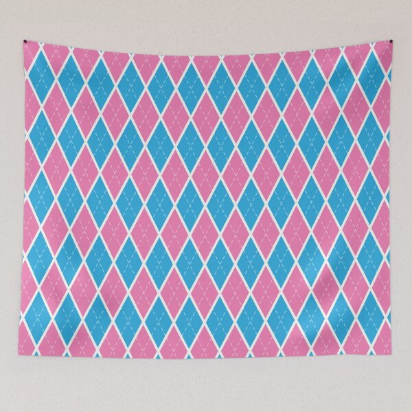 Item preview, Argyle Cotton Candy Pattern designed and sold by mantrasupply.