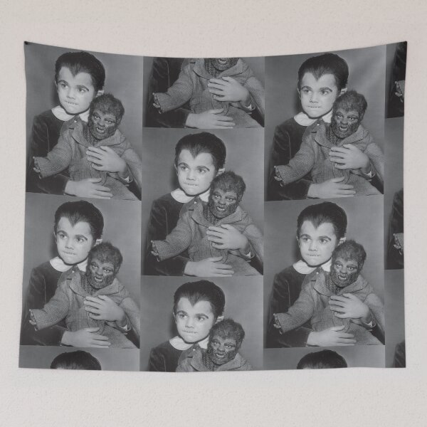 Item preview, Eddie Munster with Woof Woof  designed and sold by leilaamurray.