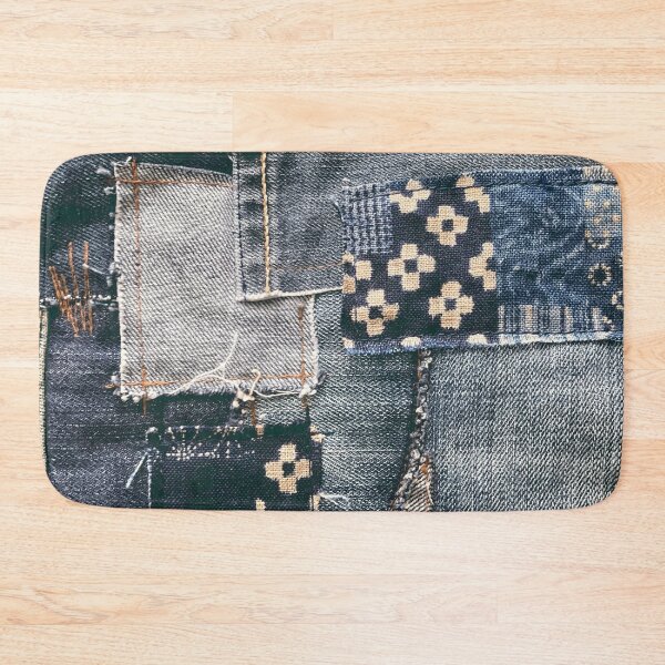 Item preview, Denim Patchwork  designed and sold by redstitchlab.