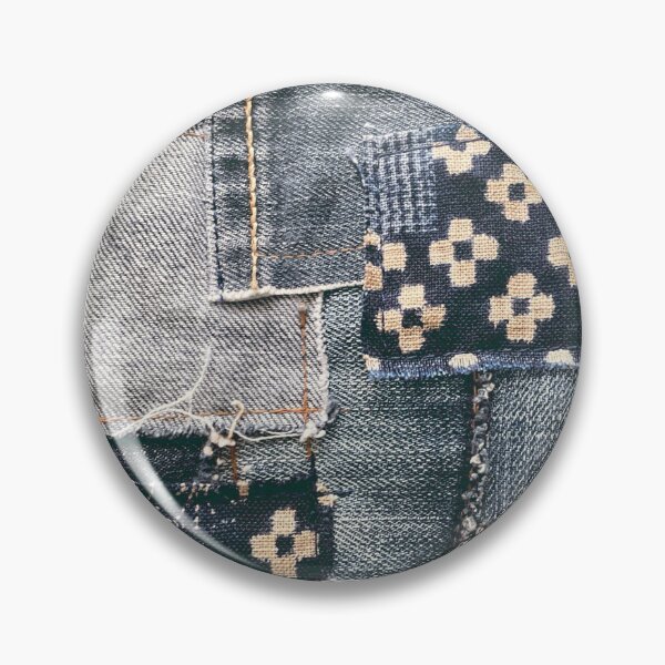 Item preview, Denim Patchwork  designed and sold by redstitchlab.