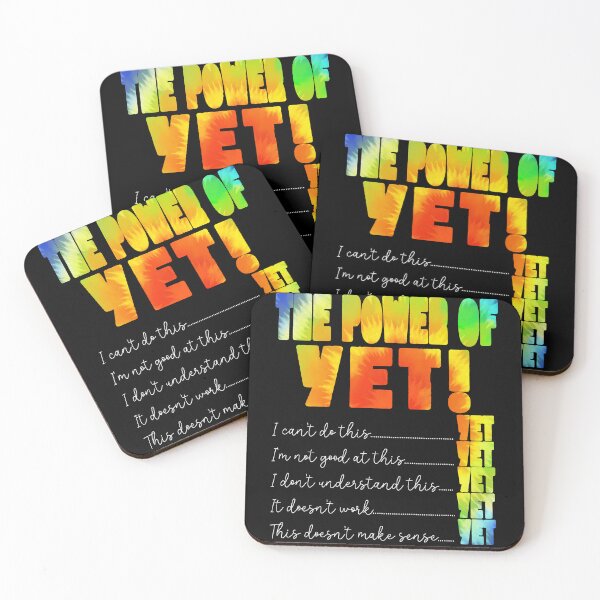 Item preview, Growth Mindset Teacher Kindness Power Of Yet Inspirational designed and sold by Countrysmart.