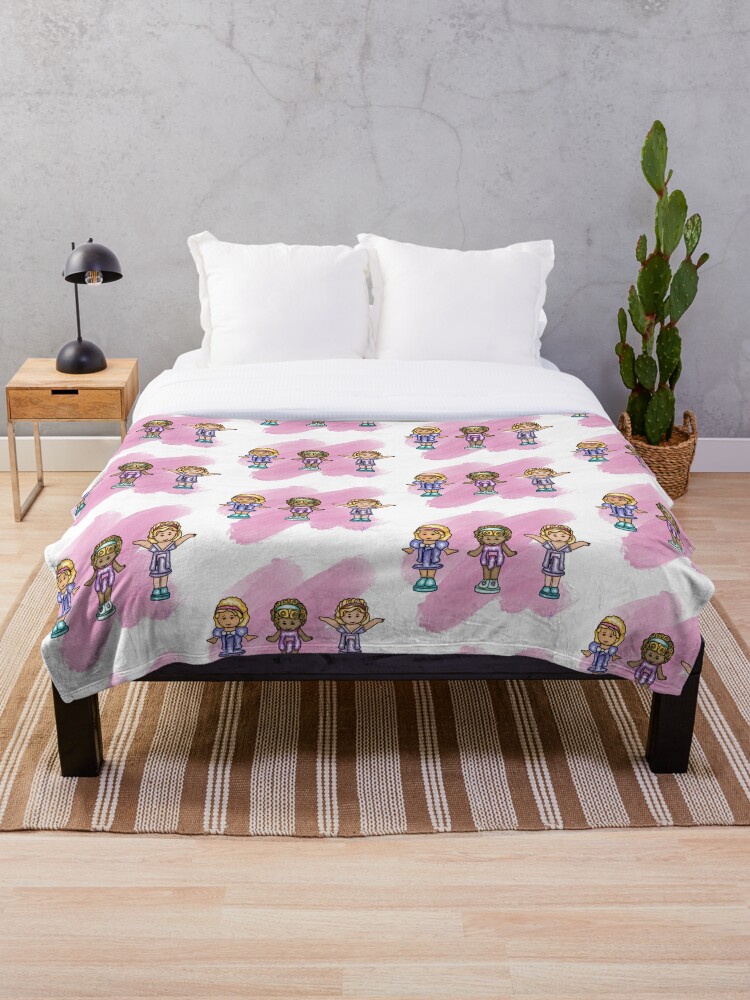 Polly pocket Throw Blanket