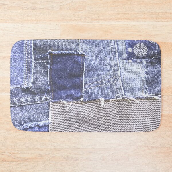 Item preview, Denim Patchwork  designed and sold by redstitchlab.