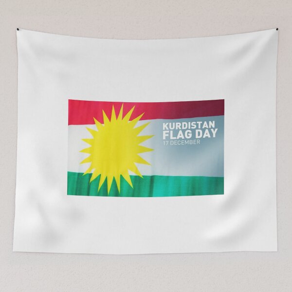 Item preview, Kurdistan national flag day  designed and sold by KurdishShops.