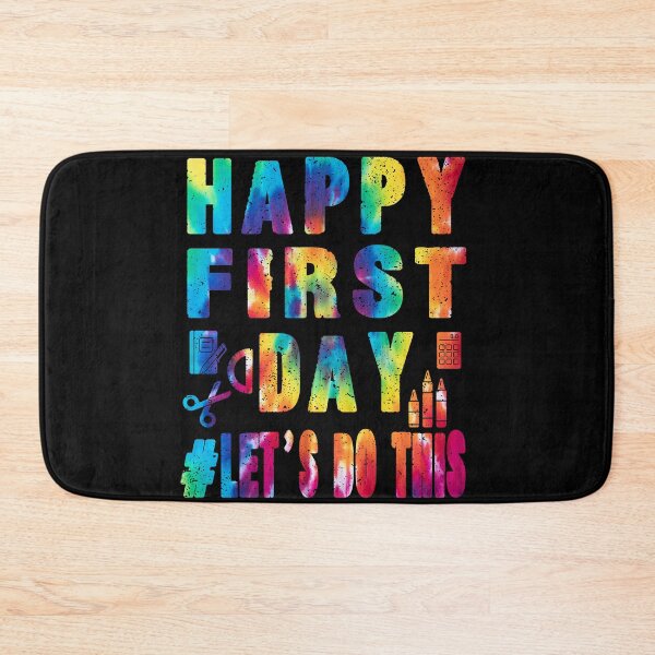 Item preview, Happy First Day Let's Do This Welcome Back To School Tie Dye designed and sold by Countrysmart.