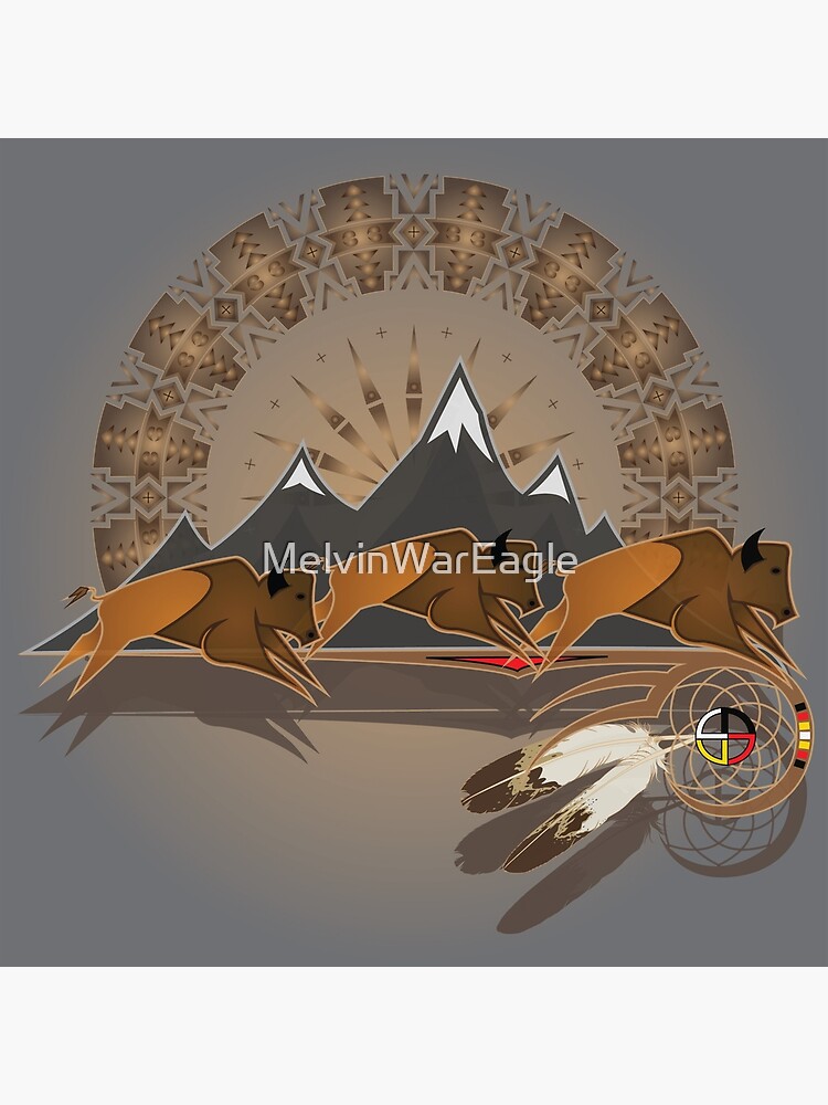 Buffalo People by MelvinWarEagle