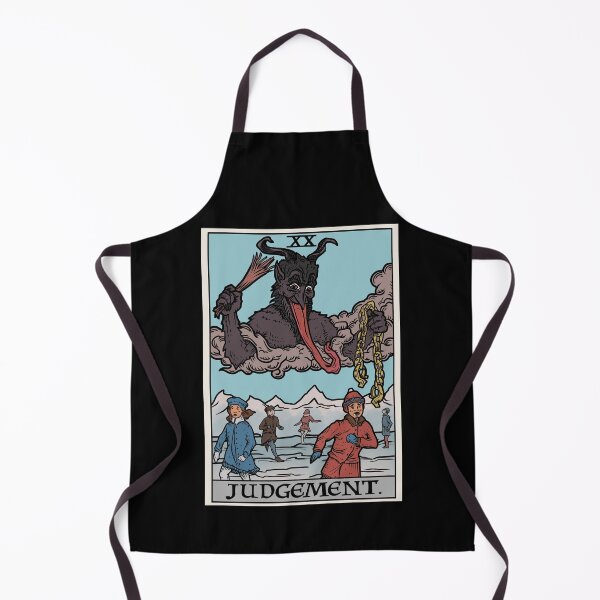Item preview, Judgement by Krampus Tarot Card designed and sold by TheGhoulishGarb.