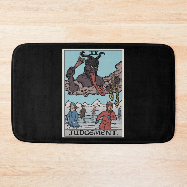 Item preview, Judgement by Krampus Tarot Card  designed and sold by TheGhoulishGarb.