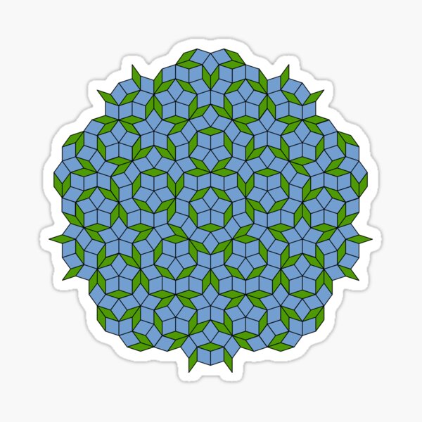 Vista previa del artículo con la obra «Mosaico de Penrose», diseñado y vendido por W Sobalvarro.