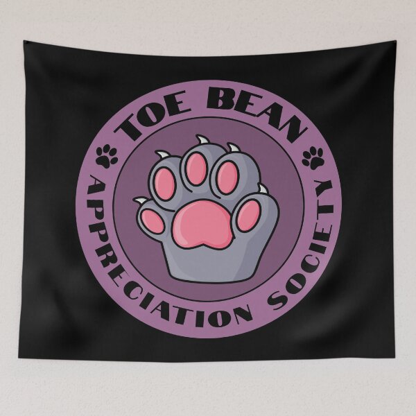 Item preview, Toe Bean Appreciation Society designed and sold by TheKatBurglar.