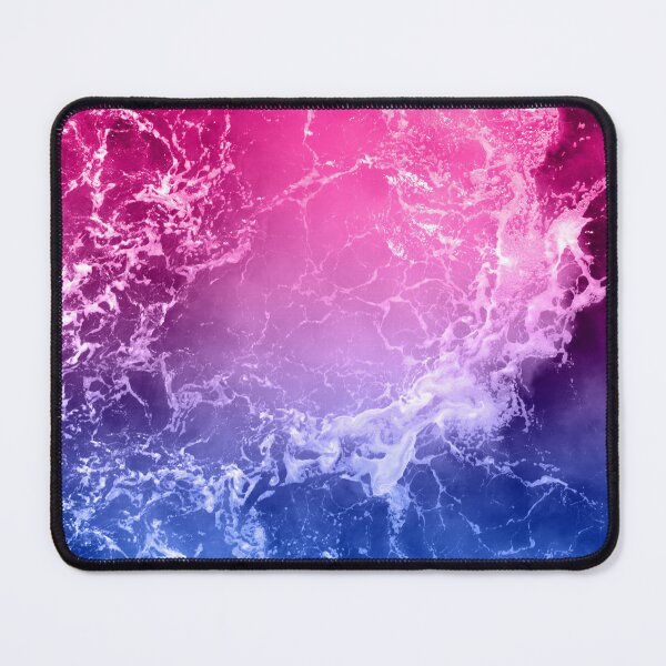Item preview, Hidden Subtle Bisexual (Bi) Flag Ocean Waves designed and sold by PlayfullyPride.