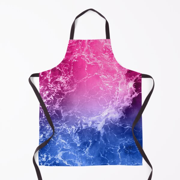 Item preview, Hidden Subtle Bisexual (Bi) Flag Ocean Waves designed and sold by PlayfullyPride.