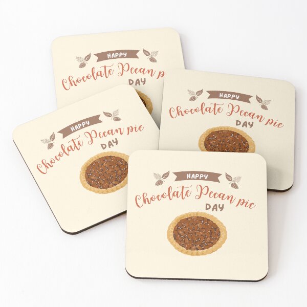 Item preview, Chocolate Pecan Pie Day - August 20 - Cream Background designed and sold by TheMajesticGoat.